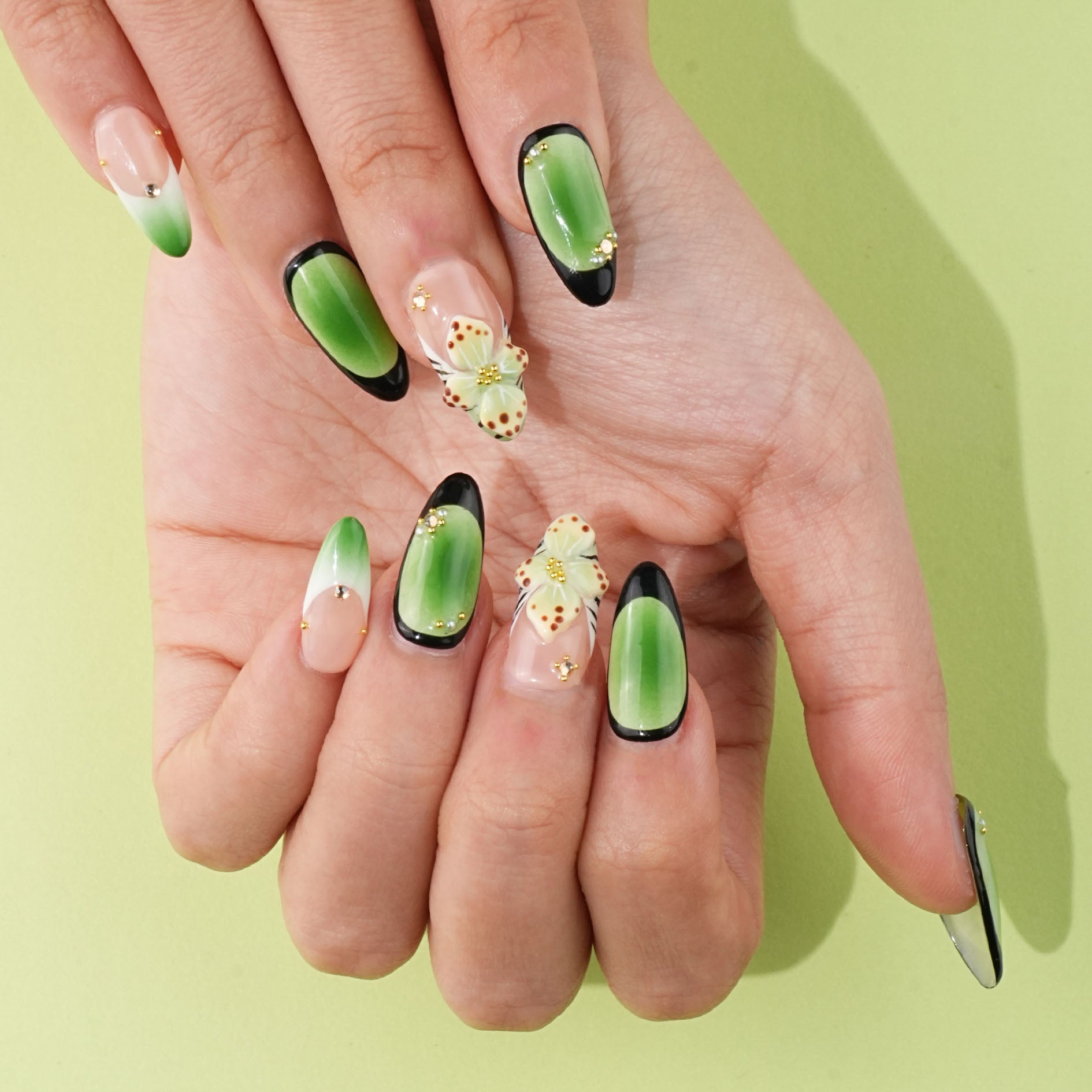 green flowers